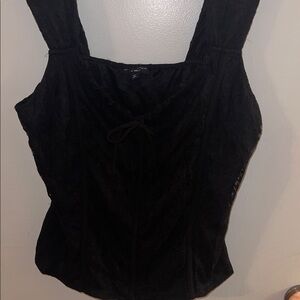 Black Lace Women Top
